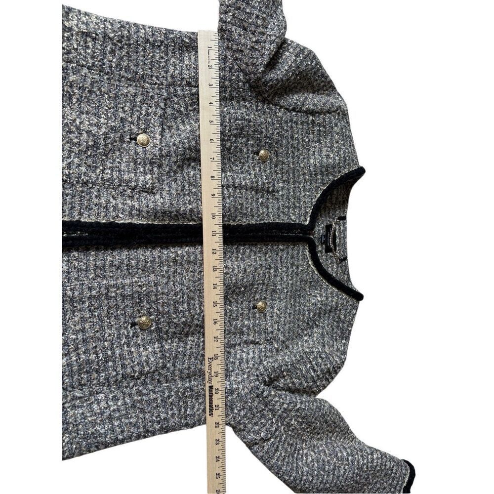 J. Crew Collection Louisa lady jacket Blazer size 16 tinsel tweed Wool Blend Me - Picture 6 of 15